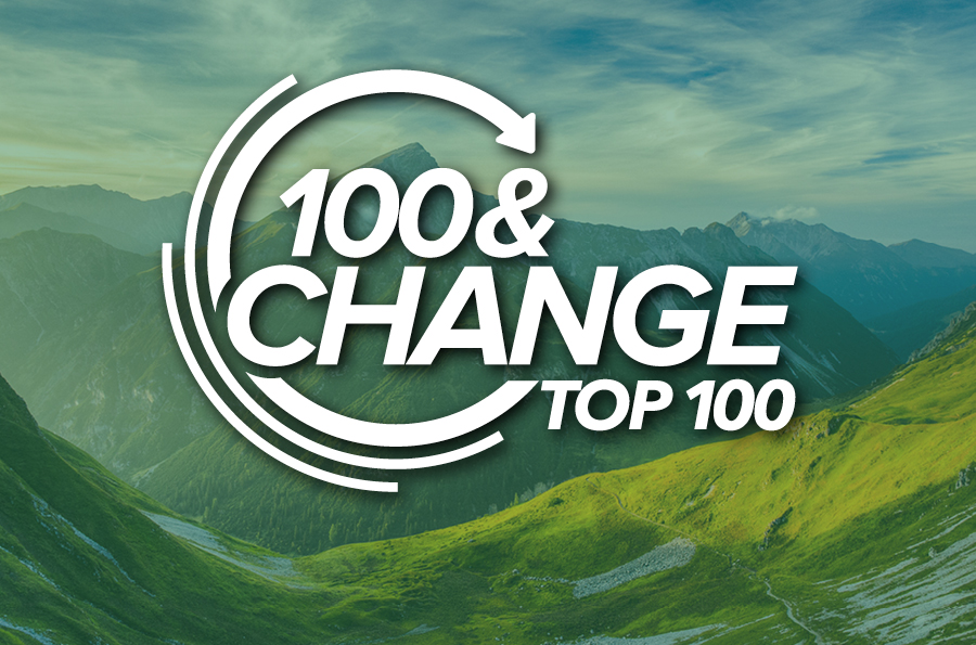 100 change top 100 logo