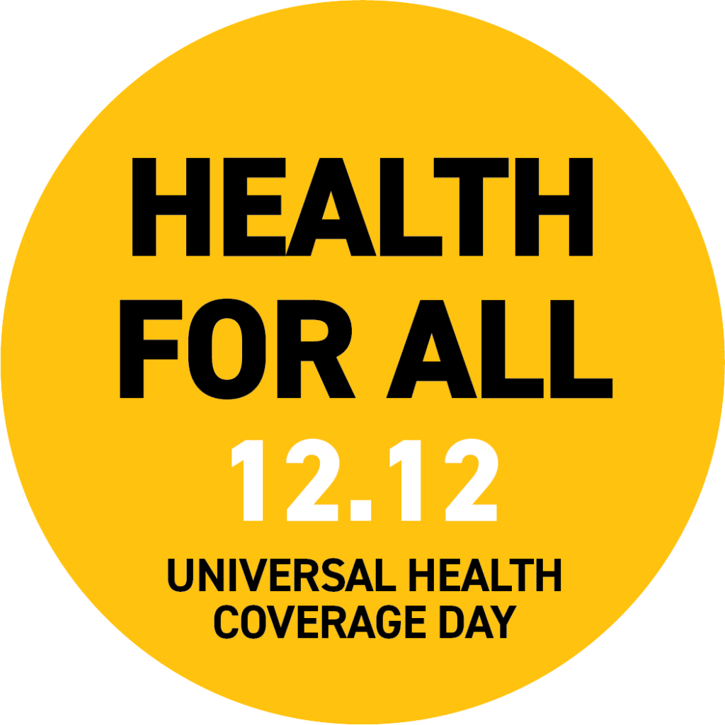Health For All 12.12 Universal Health Coverage Day Icon