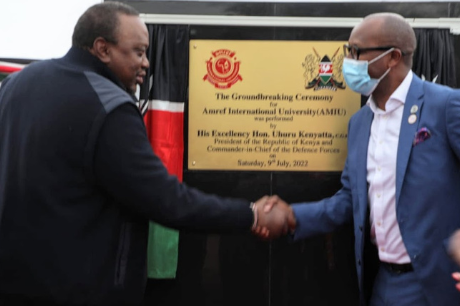 president-of-kenya-with-amref-global-ceo-githinji-gitahi
